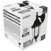 Avide Εξωτερικό Φωτιστικό Τοίχου Mateo-D 1xE27 IP44 Μαύρο