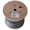 ATC-662 Στροφείο FTP CAT6 CCA PET για Εξωτερικό Χώρο Μαύρο 250m