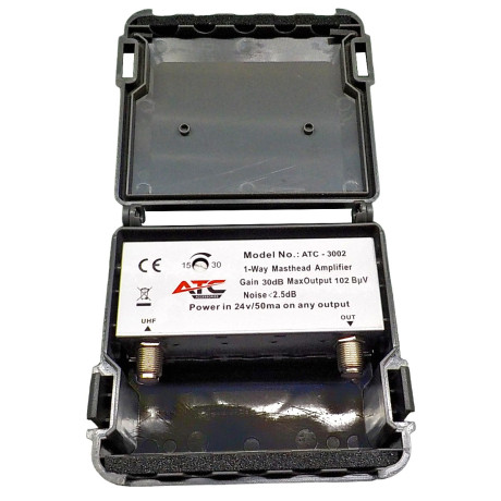 ATC Ενισχυτής Ιστού 30dB ATC-3002 5G LTE700 (24Volt)