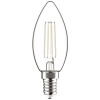Avide LED White Filament Κερί 4.5W E14 NW 4000K