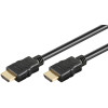 Goobay Καλώδιο HDMI Ethernet Υψηλής Ταχύτητας 4K/60Hz 18Gbit/s Μαύρο 1,5m 80102