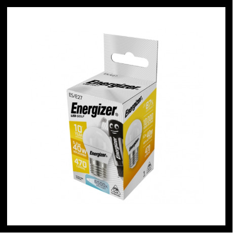 Energizer BEC Mini Σφαιρική Λάμπα OPAL LED 4.9W E27 470lm 6500K