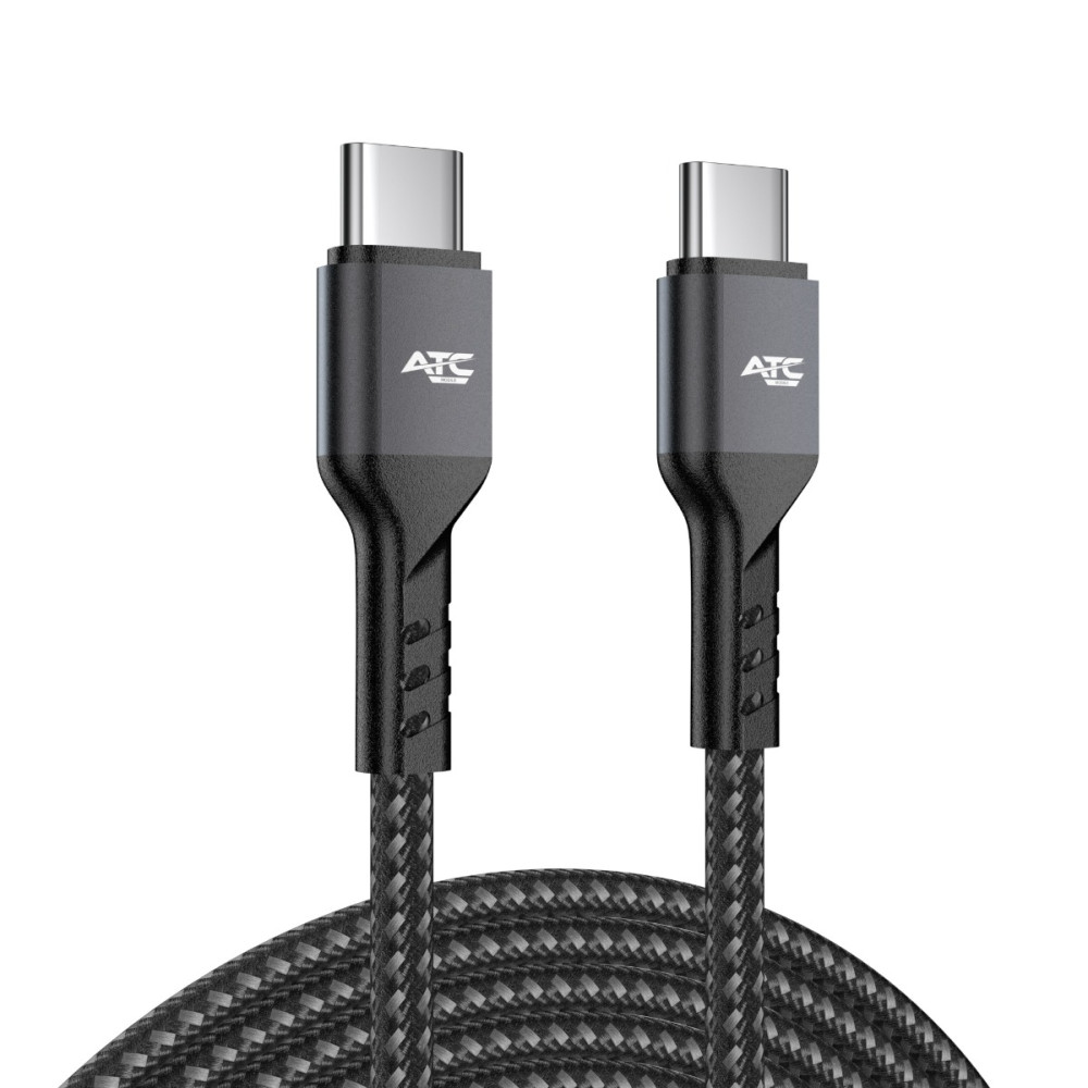 ATC-C8 Καλώδιο Φόρτισης & Συγχρονισμού USB-C σε USB-C 60W 3m