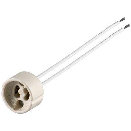 Goobay Ντουί Λάμπας GU10 με Διπλό Καλώδιο 0.15m Max 100W