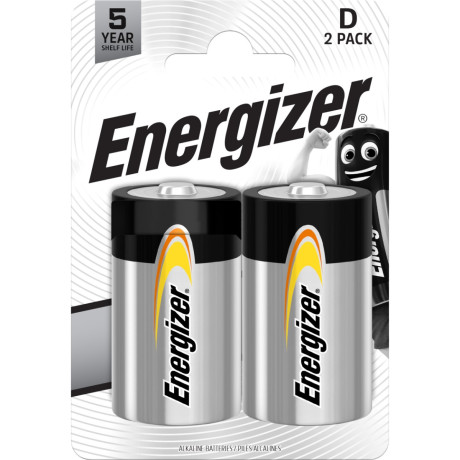 ENERGIZER Everyday Αλκαλική Μπαταρία LR20 D BL2