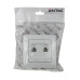 Entac Arnold Recessed wall LAN socket 2x Cat5 White