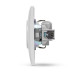 Entac Arnold Recessed wall socket earthed White
