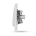 Entac Arnold Recessed doorbell switch White