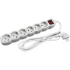 Entac Πολύπριζο 6 Θέσεων Με Διακόπτη 3x1.5mm 1.5m
