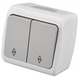 Entac 106+6 Stephan surface mounted alternative switch IP54