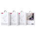 XO L109 (UK) Dual USB-A 2.4A Charger with lightning cable