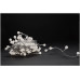 Entac Χριστουγεννιάτικα Λαμπάκια IP44 120 LED 15mm Μπάλες Ψυχρό 9m