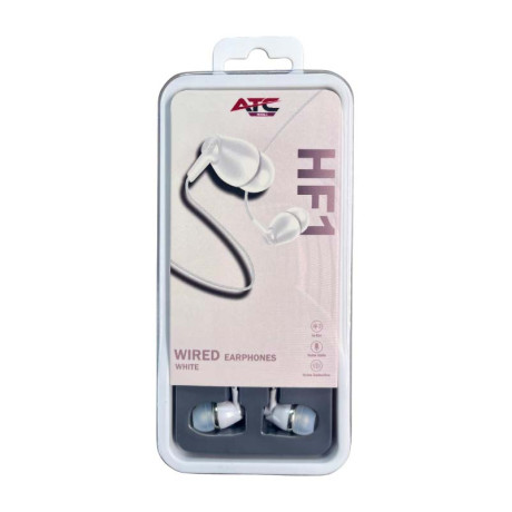 ATC-HFr1 Ενσύρματα Ακουστικά Handsfree 3.5mm Λευκό