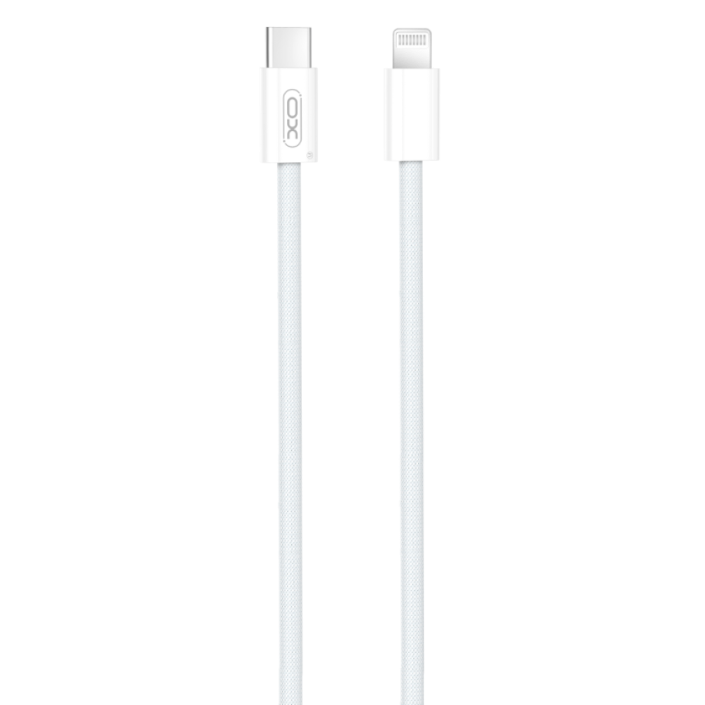 XO NB-Q260A Καλώδιο Φόρτισης & Δεδομένων Lightning σε Type-C 27W Πλεκτό 1m