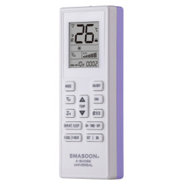 SMASOON K-8008E Universal Τηλεχειριστήριο Κλιματισμού Μωβ