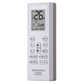 SMASOON K-8008E Universal Τηλεχειριστήριο Κλιματισμού Γκρι