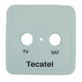 Tecatel Καπάκι Πρίζας Διπλό TV/SAT