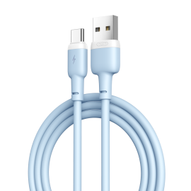 XO NB208 Καλώδιο Φόρτισης + Data TypeC 1m Μπλέ