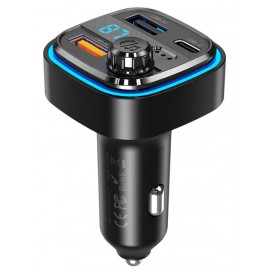 XO BCC08 Φορτιστής Αυτοκινήτου Bluetooth MP3 +5V3.1A με Φώς
