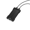 XO PR290 Solar Power Bank 10000mAh με 4 Eνσωματωμένα Καλώδια
