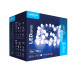 Modee Lighting Χριστουγεννιάτικα Λαμπάκια LED Τύπου Berry με Τροφοδοτικό (100LED/10m/10cm) Ψυχρό Λευκό