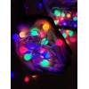 Modee Lighting Χριστουγεννιάτικα Λαμπάκια LED Τύπου Berry με Βύσμα (100LED/10m/10cm) Πολύχρωμα