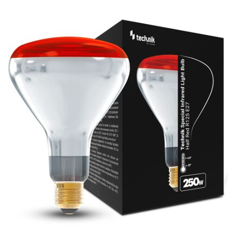 Technik Ειδικός Λαμπτήρας Υπερύθρων Κόκκινος R125 250W E27