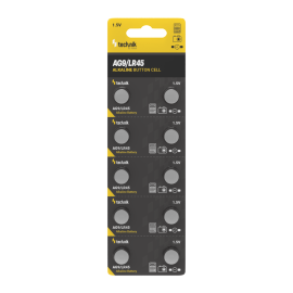Technik Αλκαλικές Μπαταρίες Κουμπί Platinum AG9 / LR45 / 194 / 394 1.5V B10