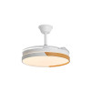 Modee Φωτιστικό & Ανεμιστήρας Οροφής LED 33W 3CCT & Τηλεχειριστήριο