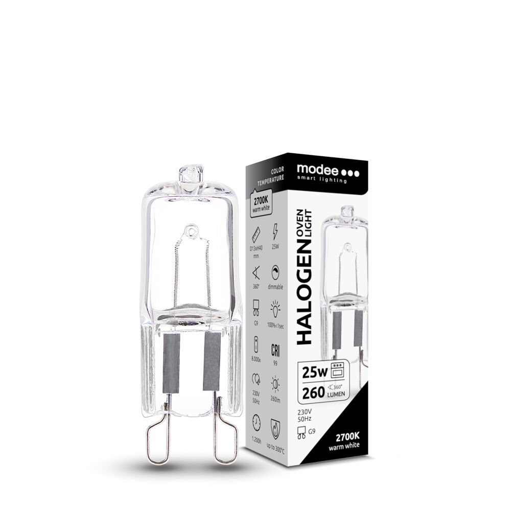 Modee Smart Lighting ECO Λάμπα Αλογόνου Φούρνου G9 25W