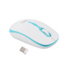 Meetion MT-R547 Ασύρματο Ποντίκι 2.4G Άσπρο & Μπλέ