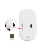 Meetion MT-R547 Ασύρματο Ποντίκι 2.4G Άσπρο & Μπλέ