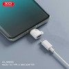 XO NB256G Αντάπτορας Micro Θηλυκό σε Type-C Αρσενικό με Κορδόνι