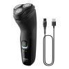 Philips Series X3021/00 Επαναφορτιζόμενη Ξυριστική Μηχανή με Τρίμερ Μαύρη