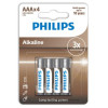 Philips Eco Αλκαλική LR03 AAA (4 τμχ)