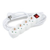 Technik Πολύπριζο 4 Θέσεων 3x1,5mm 3m με Διακόπτη