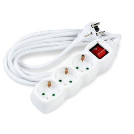 Technik Πολύπριζο 3 Θέσεων 3x1,5mm 5m με Διακόπτη