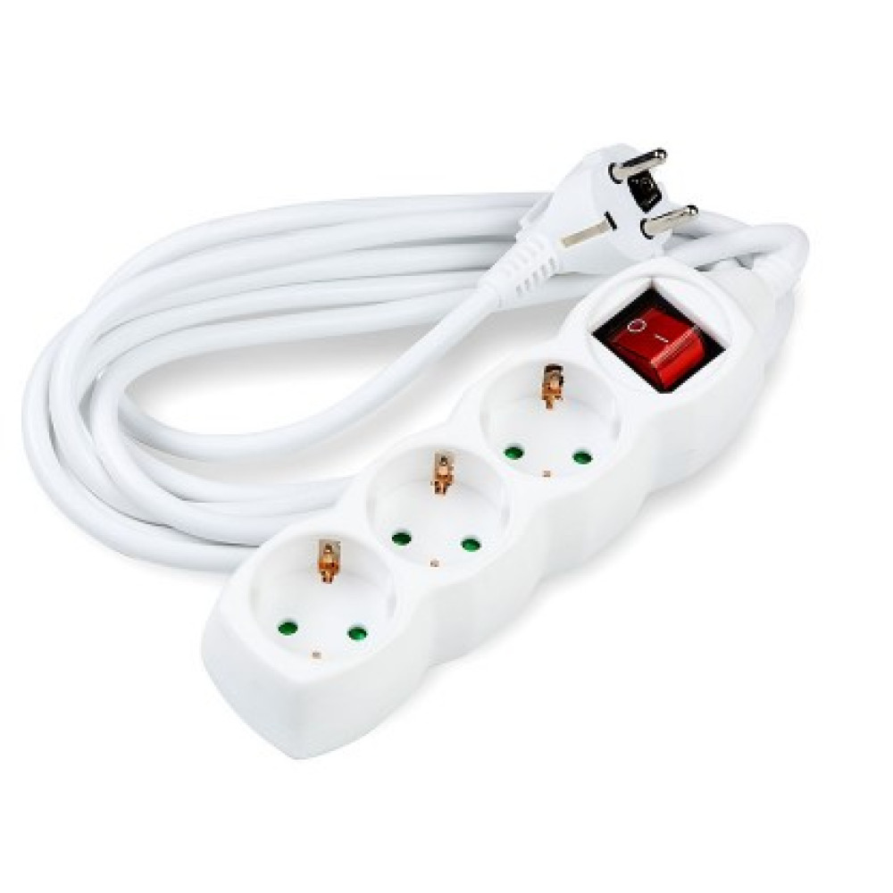 Technik Πολύπριζο 3 Θέσεων 3x1,5mm 3m με Διακόπτη