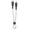 XO NB-Q248A Καλώδιο Φόρτισης + Data Suluo Series Type-c to Lightning 27W L=25cm Άσπρο