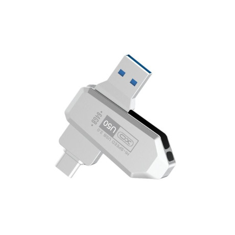 XO U50 Στικάκι & Αντάπτορας Type-C σε USB OTG USB 3.0 Έκδοση 16GB
