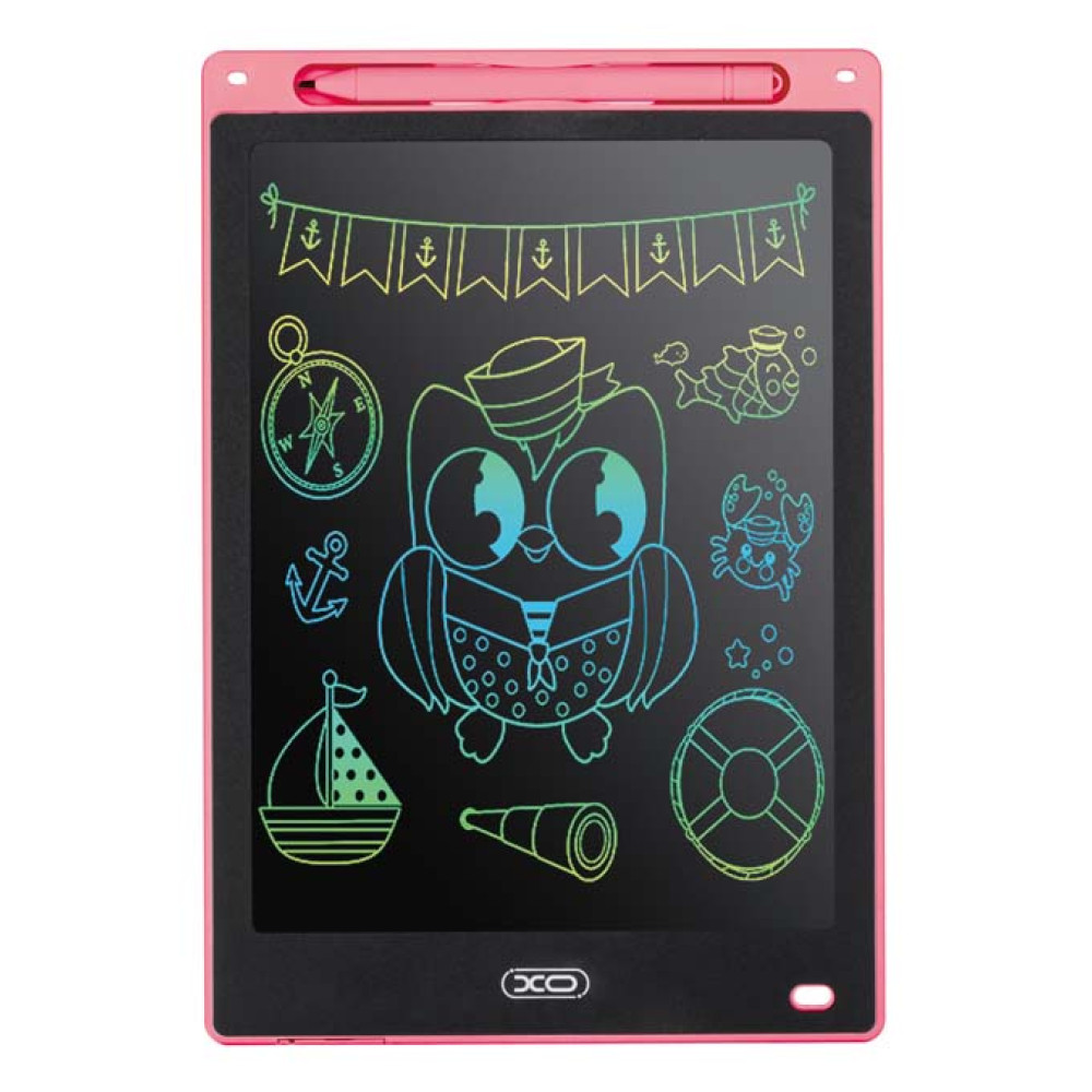 XO V01 LCD Tablet Σημειώσεων/ Ζωγραφικής 10" (Ροζ)