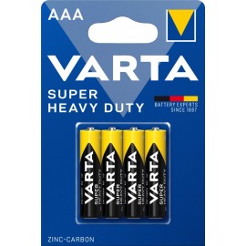 Varta Super Heavy Duty R03 ΑΑΑ (4τμχ)