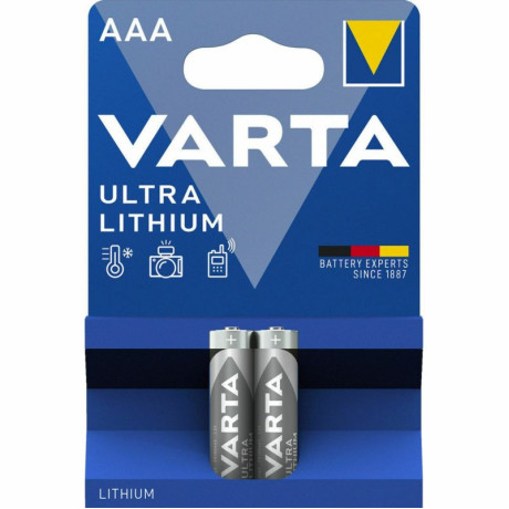 Varta Ultra Λιθίου 6103 AAA (2τμχ)