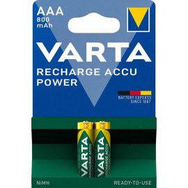 Varta Επαναφορτιζόμενη R2U AAA 800mAh (2τμχ)