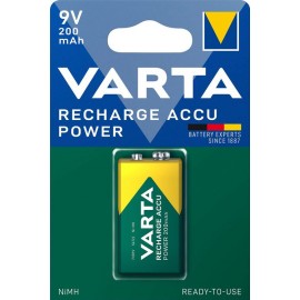 Varta Επαναφορτιζόμενη R2U 9V 200mAh (1τμχ)