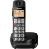 Panasonic KX-TGE310SPB Ασύρματο Τηλέφωνο Μαύρο