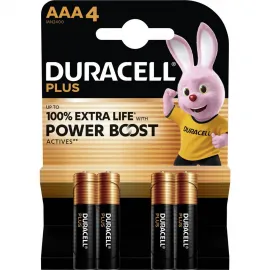 DURACELL Μπαταρίες Plus Boost MN2400 AAA BL4